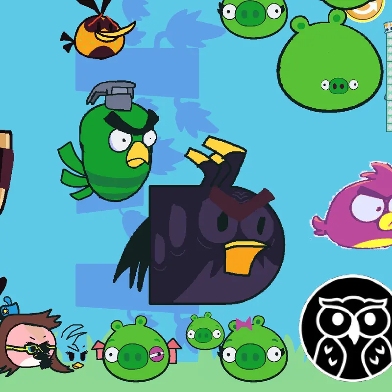 Últimate angry birds (not canon) by @KingelBernal