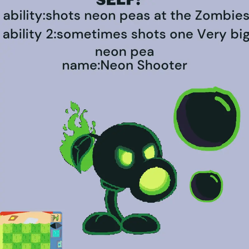 Neon shooter by @Haloween_Poland_Balls