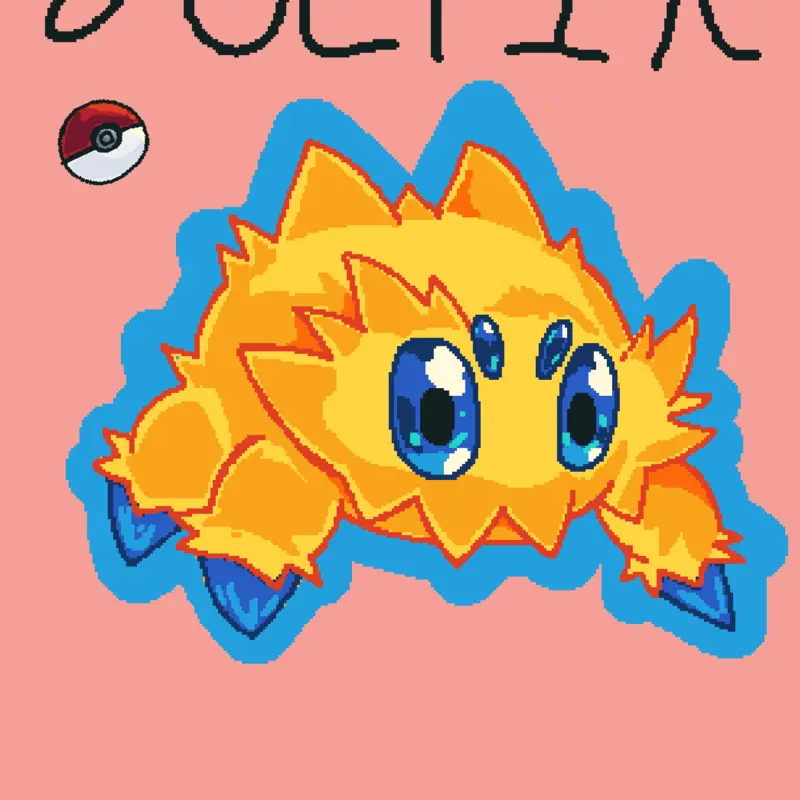 Pokémon joltik drawing by @Teardrop_Official