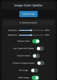 Advanced Image Color Splitter