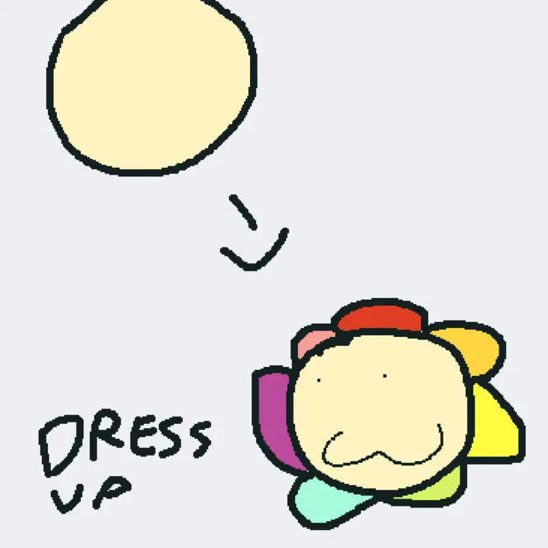 Drees up dandy world by @Nickoficial