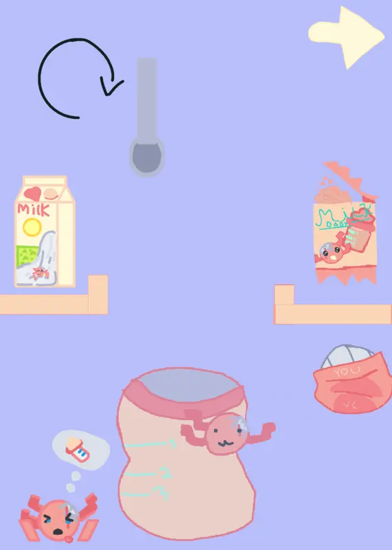 Mate the milk yunia !! by @mavih