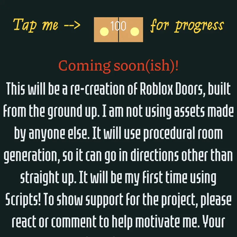 Doors coming soon by @GooglyEyes_isHere