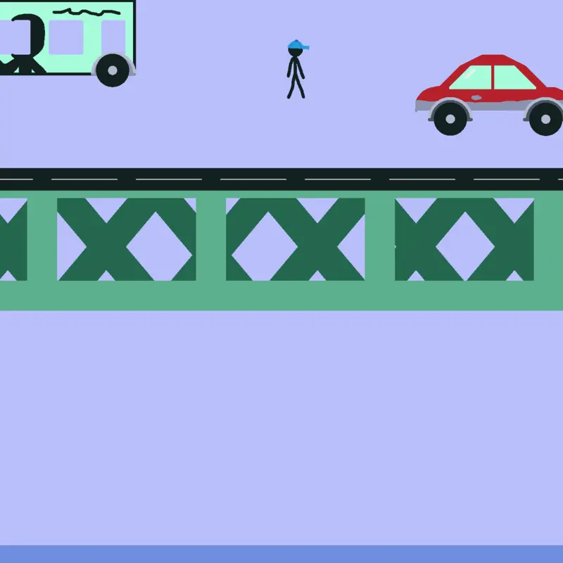 Destroy a bridge by @A_dude_on_Castle