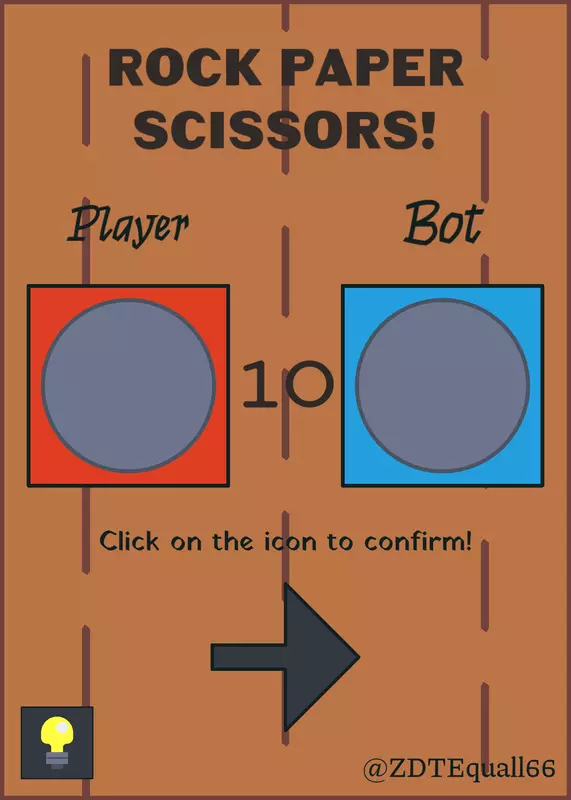 Rock Paper Scissors! by @ZDTEquall66