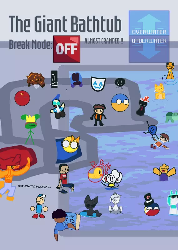 giant bath tub! (remix and add ur ocs!) by @Cheeeeepor