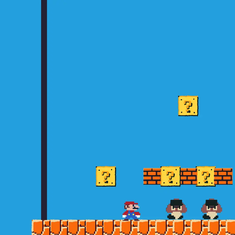 Super Mario Bros. by @character_super_duper