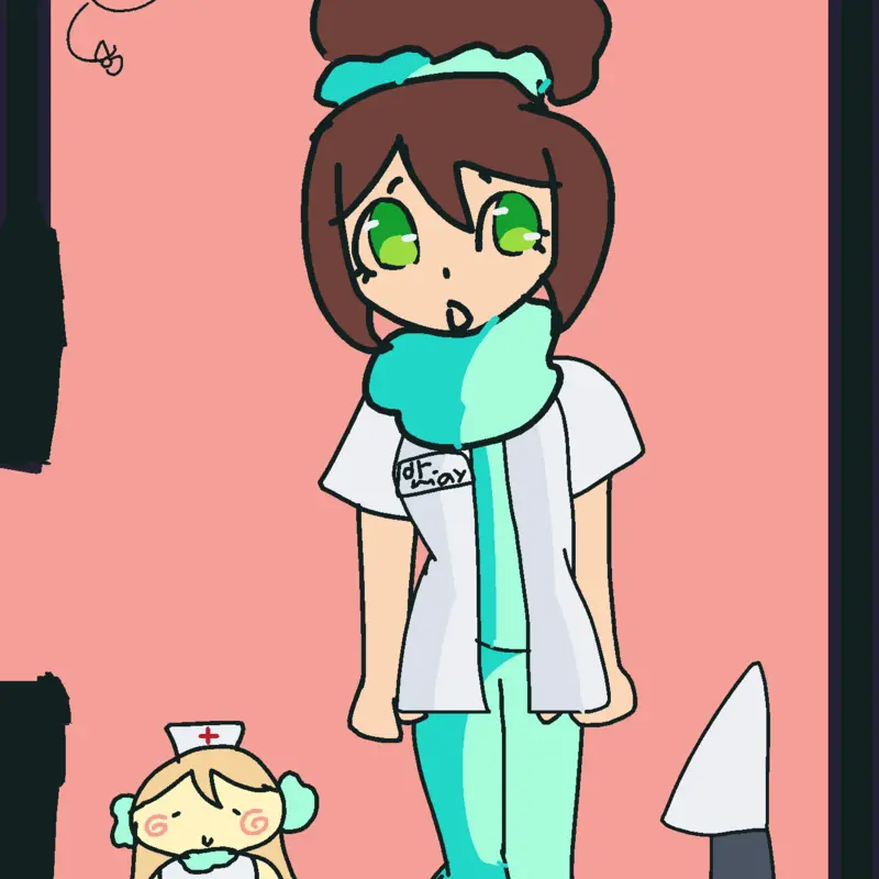 Dr. May ragdoll + nrs. Rainbow plush by @dr_may