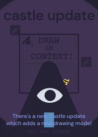You can update Castle from the app store...