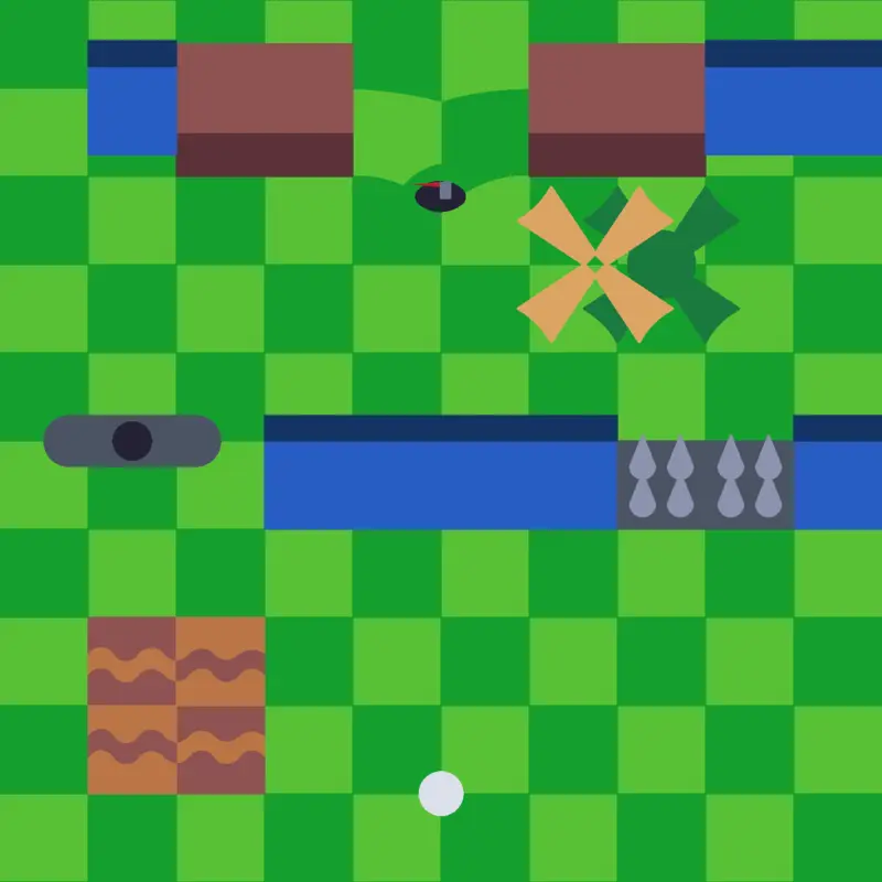 Daily topdown golf. Day 1 by @milk_lover