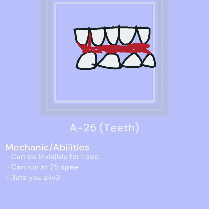Teeth entity by @Black_hole-1z9sz