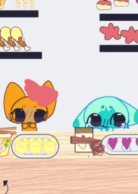 cute eating game