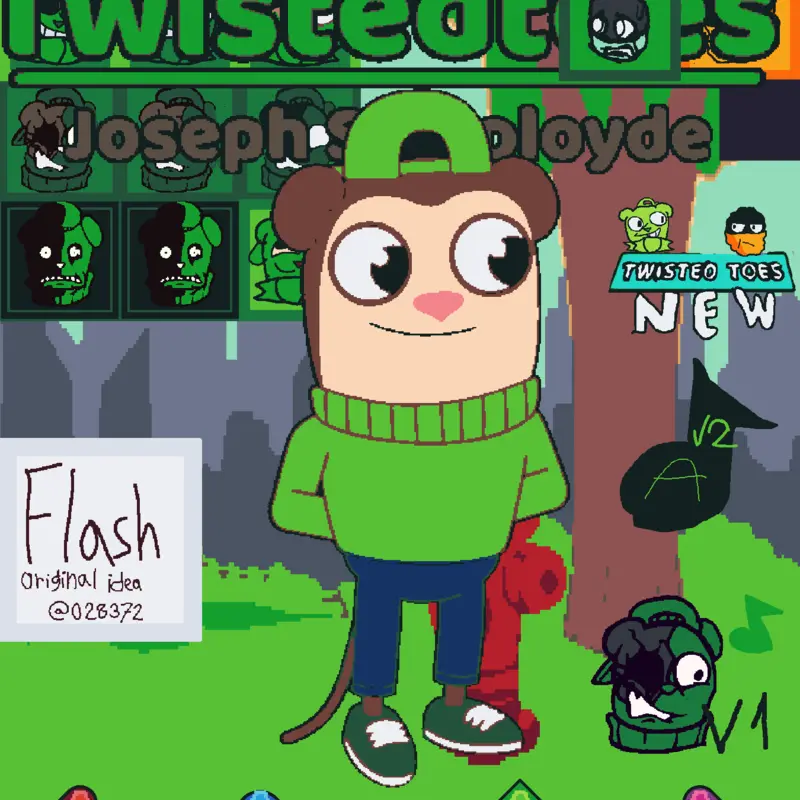 TwistedToes V4 (New Nugget Green phase) by @juanprogamer