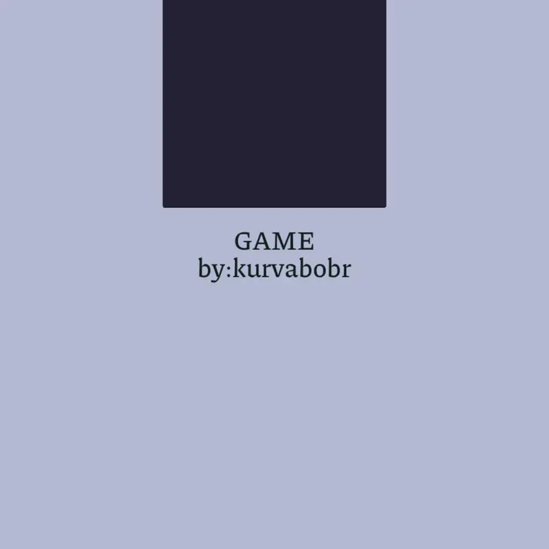 Game by @Chmoshnik