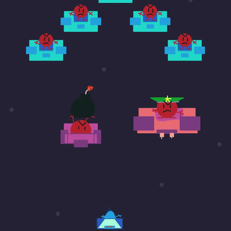 Blorbo Space battle by @kkgab