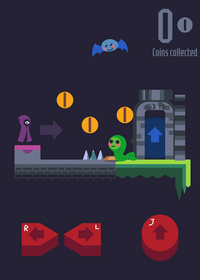 Hard platformer deck
