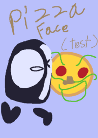 Pizza face test