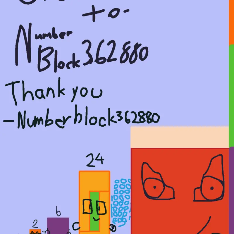 Factorials 5 by @Numberblock362880