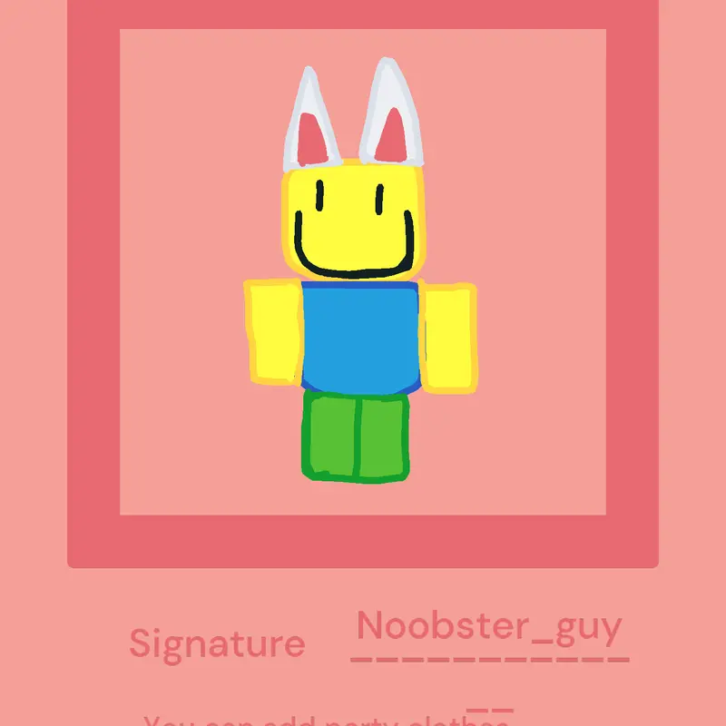 Birthday invitation for party! by @noobster_guy