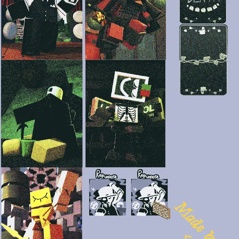 Free die of death stuff by @Lowqualityair
