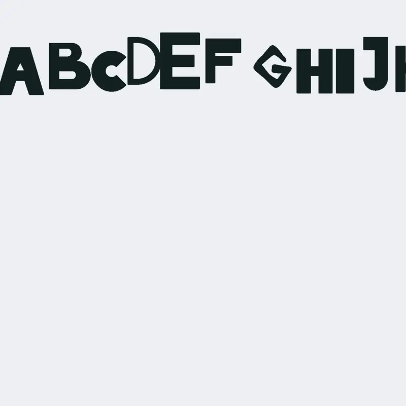 Alphabet by @ThePerkins