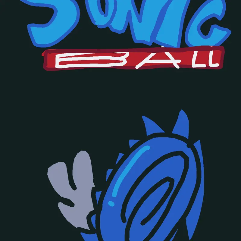 Sonic ball by @Foxgiuy