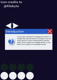 Custom windows error maker