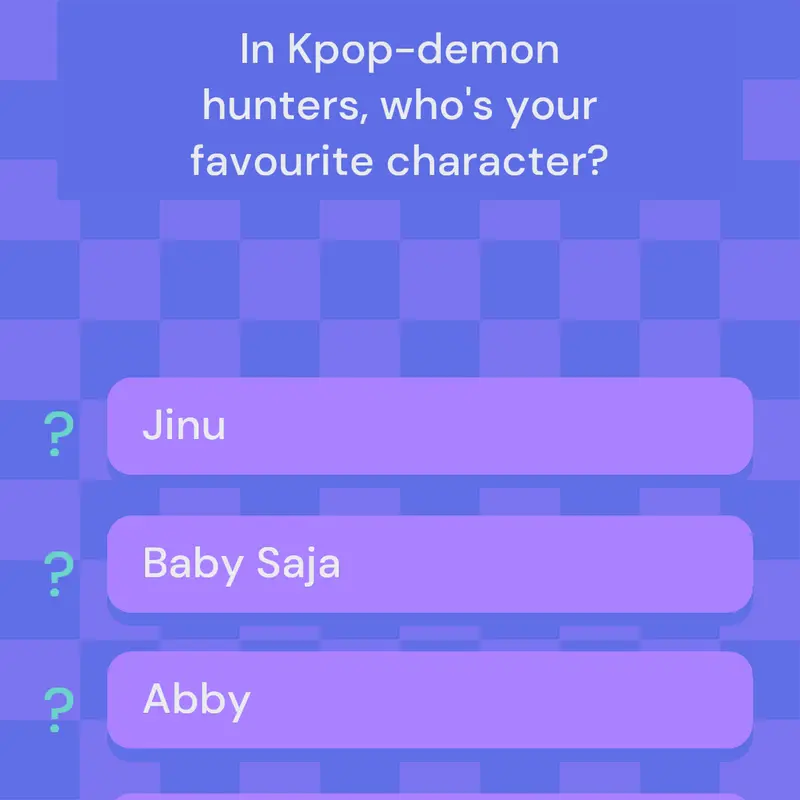 Game by @kpop_demon_hunters