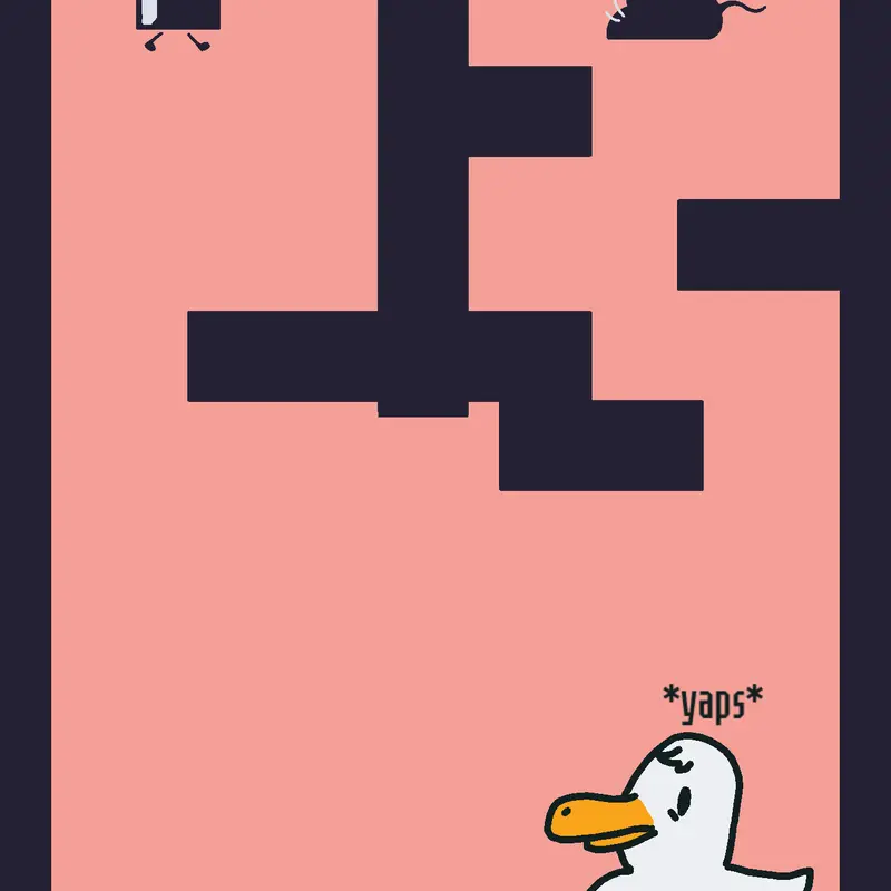 Mr. Goose is testing the deck! :o by @bat-z