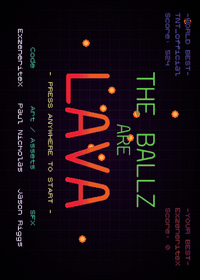 The Ballz Are Lava