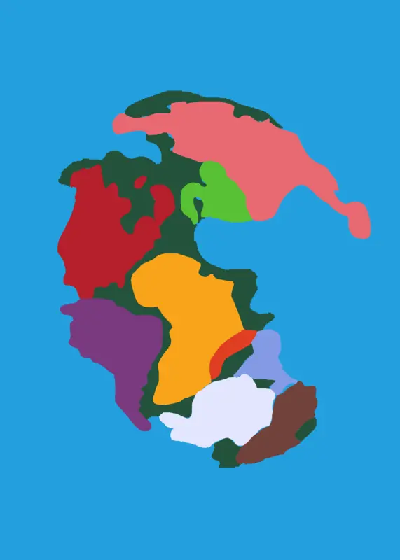 I completed pangea for you bro by @baldi_fanplusother