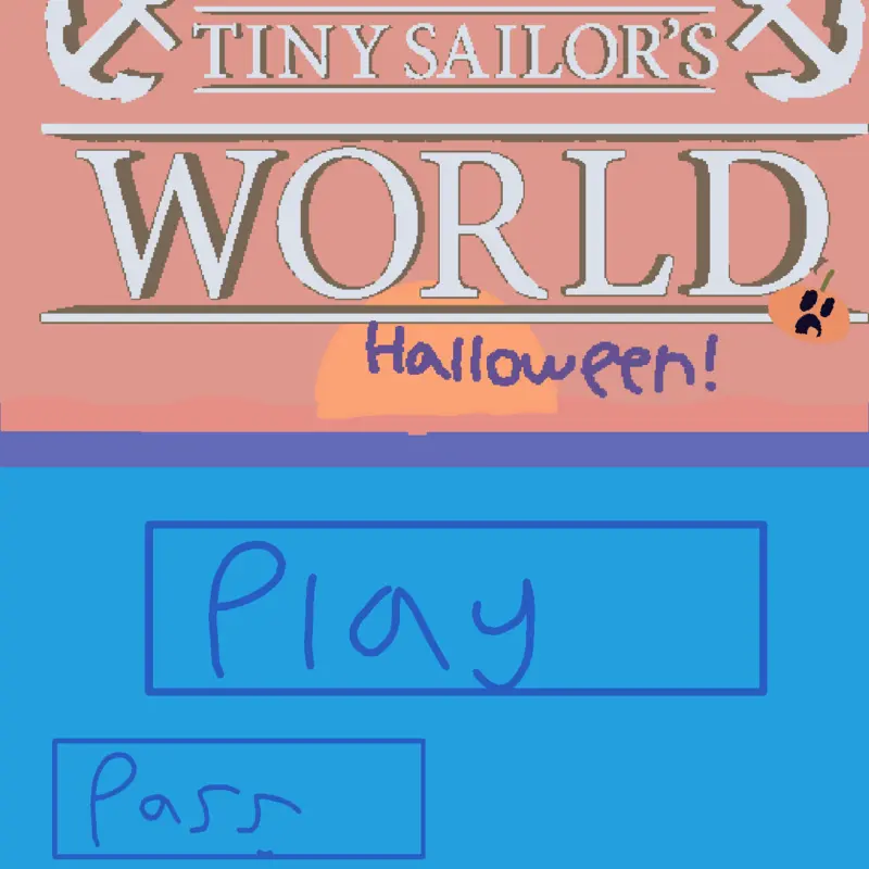 Tiny sailors world on castle (alpha) by @YOSHI_THEHYBRID