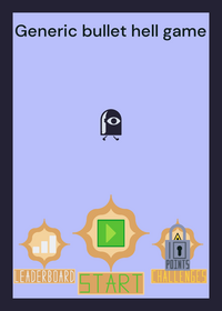 Generic bullet hell game