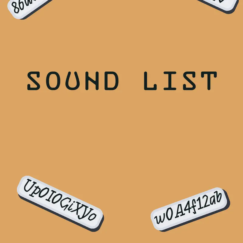 List of sounds from Me. by @Squishmallowken_Alt
