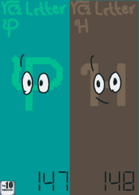 YC2 Letters Ꝕ And Ɦ Band