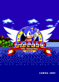 Sonic 1 Title Screen