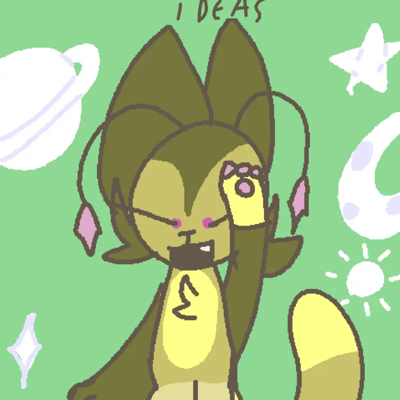 Name ideias for: (#+#$)$)(? by @pomegranate_fox