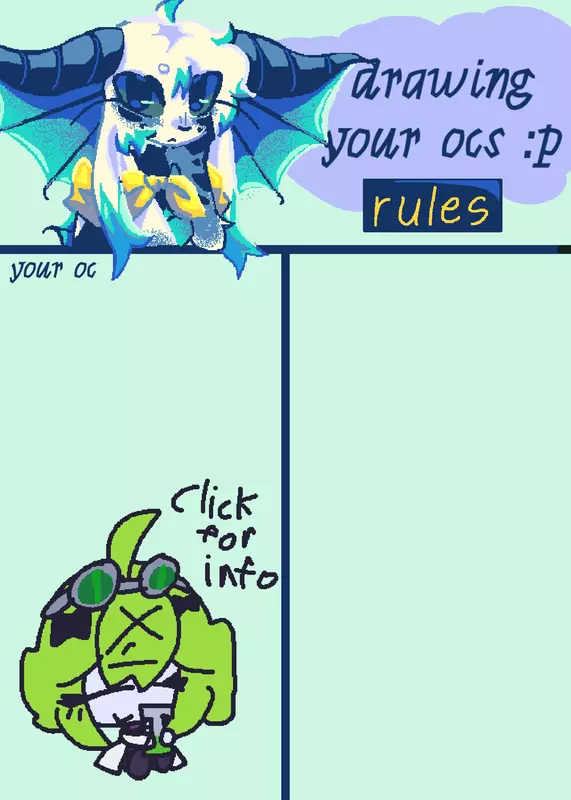 Draw my oc!! by @imagine_that