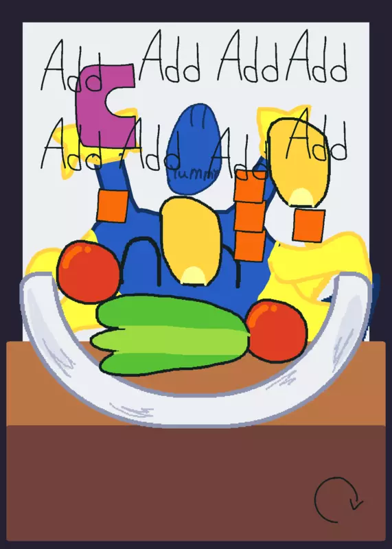 Salad by @cookie_kitsune