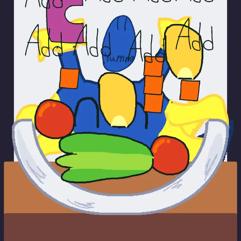 Salad by @IndiaBunny