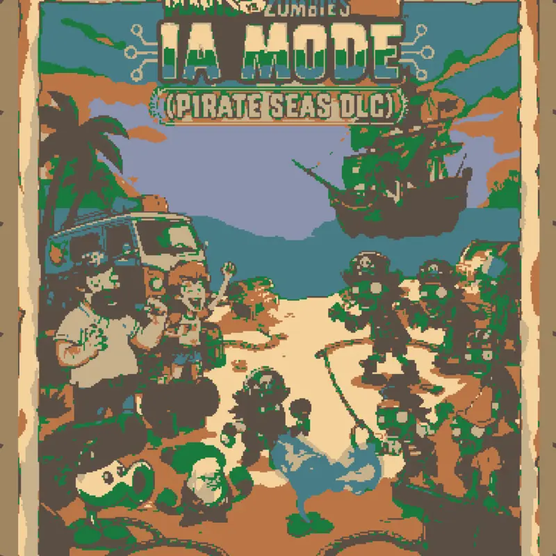 Plants vs Zombies by @San_Sanpro