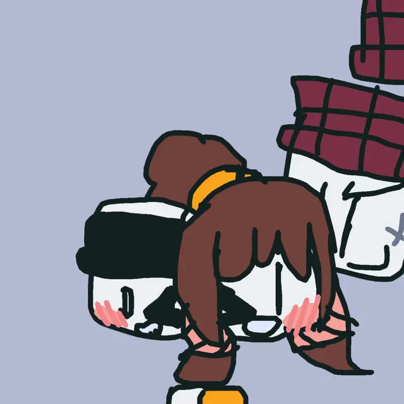 Silenter’s Short GF by @SSBAwakened
