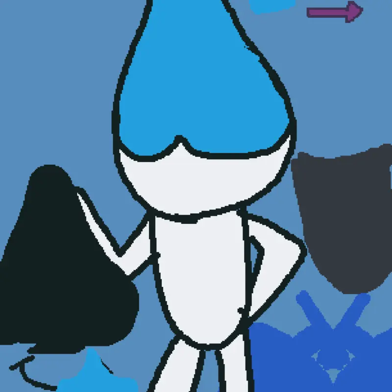 Very cool by @blueguy_stickman