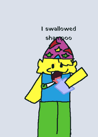 I swallowed shampoo