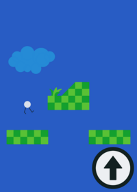 Golf but you are ball platformer