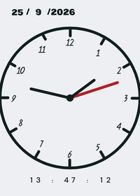 The Clock And The Date