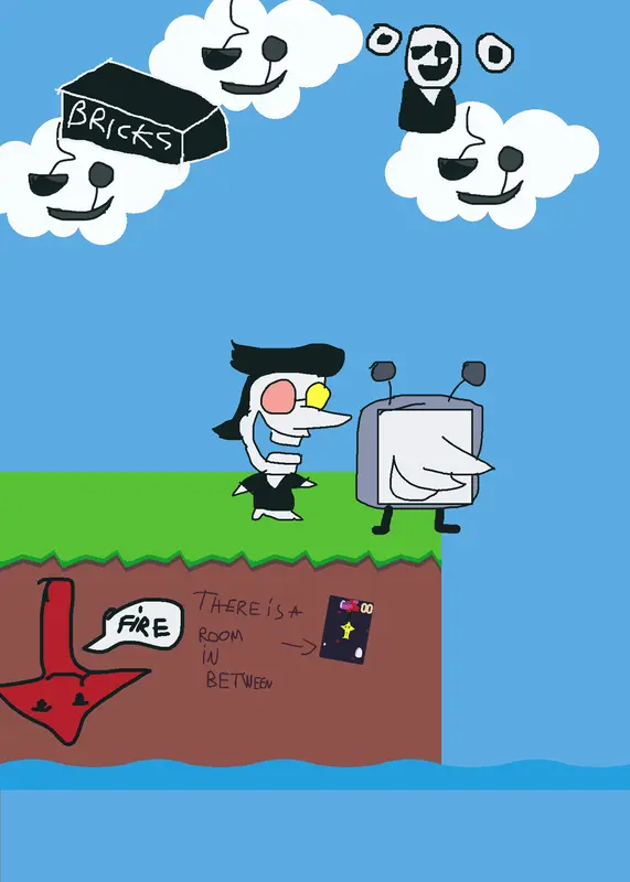 Deltarune ending game by @CannedDog