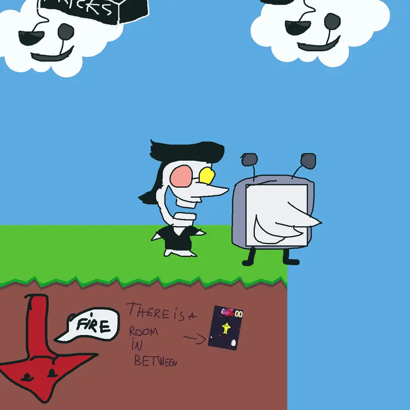 Deltarune ending game by @CannedDog