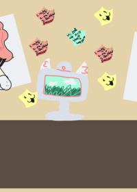 Living in a cute trapped life!