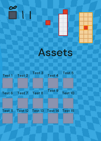 Numberblocks test, assets